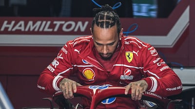 Ferrari driver Lewis Hamilton had a forgettable opening race in Melbourne and will be hoping for a better result at the Chinese Grand Prix. AFP