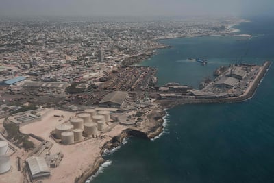The port in Mogadishu is operated by a Turkish company. AFP