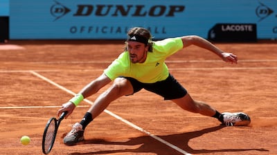 Greece's Stefanos Tsitsipas has not made it past the quarter-finals in any of the last five tournaments, including the Madrid Open. Reuters