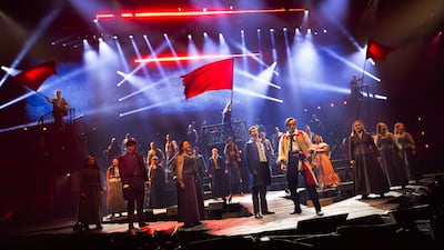 Les Miserables: The Arena Spectacular is a new version of the famed show made for large venues. Photo: Danny Kaan