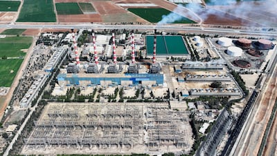 A power plant in Aleppo, Syria. Most areas of the country have only two to three hours of electricity per day. Reuters