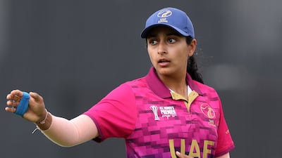 UAE women's team captain Esha Oza. Chris Whiteoak / The National
